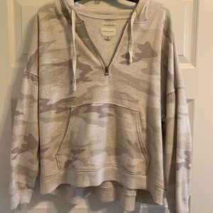American Eagle Hoodie quarter zip size medium